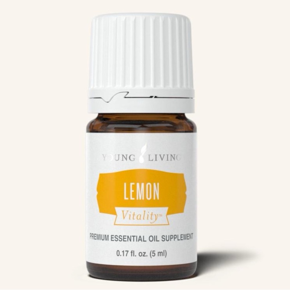 🍋 Lemon Vitality Young Living EO 5ml Unopened Sealed Amber Glass Bottle NIB